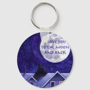 Moon Watch Keychain
