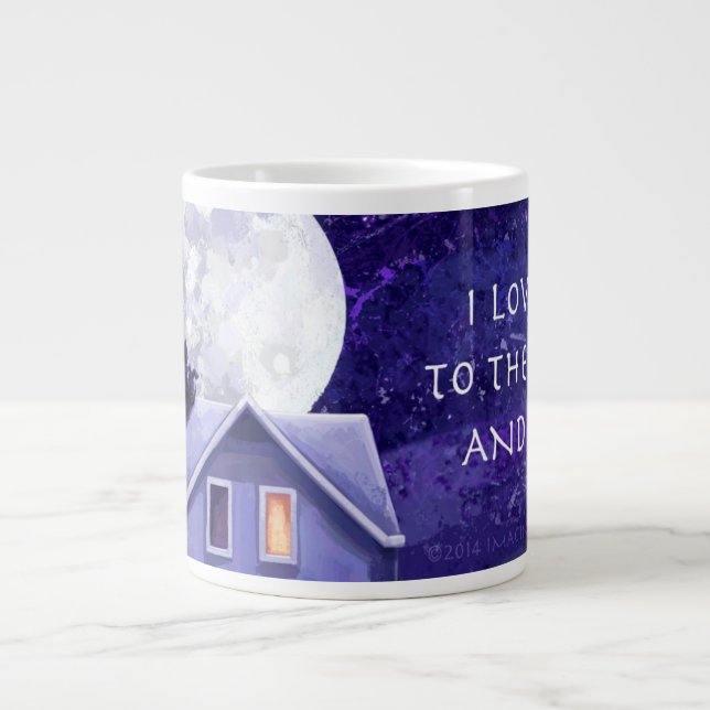 Moon Watch Large Coffee Mug (Front)
