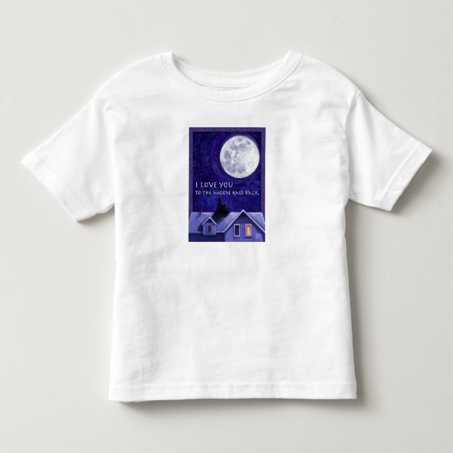 Moon Watch Toddler T-shirt (Front)