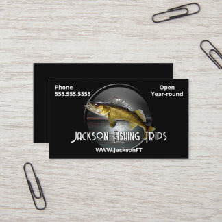 Moon Water & Walleye Pike Business Card