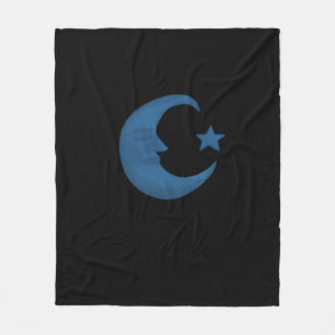 Moon Whimsigoth Fleece Blanket