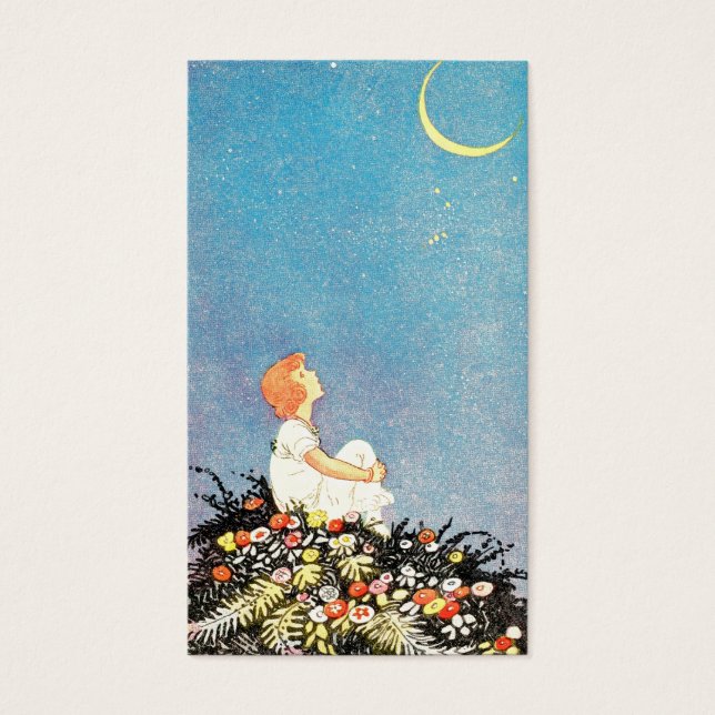 Moon wishes bookmark (Front)