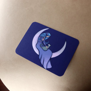 Moon Witch MoonChild Pagan  Invitation