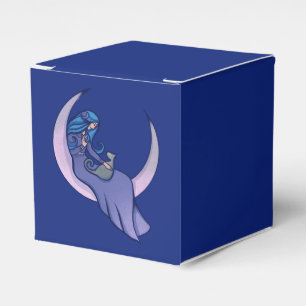 Moon Witch MoonChild Pagan Wicca Art Favor Box
