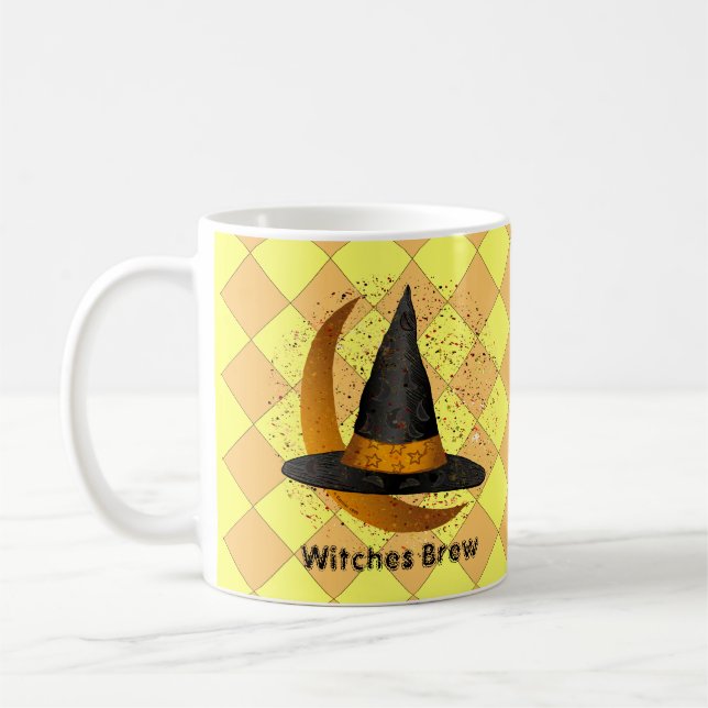 Moon Witches Brew Witch tasses personnalisées (Gauche)
