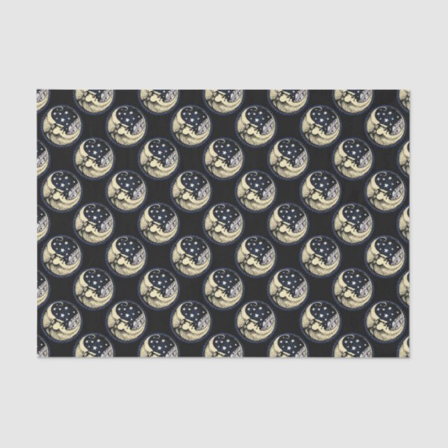 moon-with-stars TISSUE PAPER (Front)