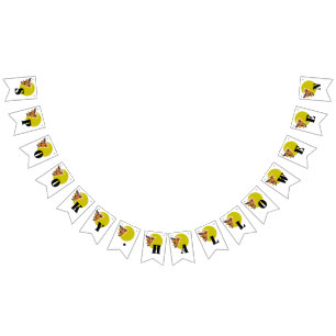 Moon Wolf, Halloween Bunting Flags