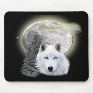 moon wolf t-shirts and more mouse pad
