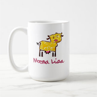 Moona Lisa cow mug
