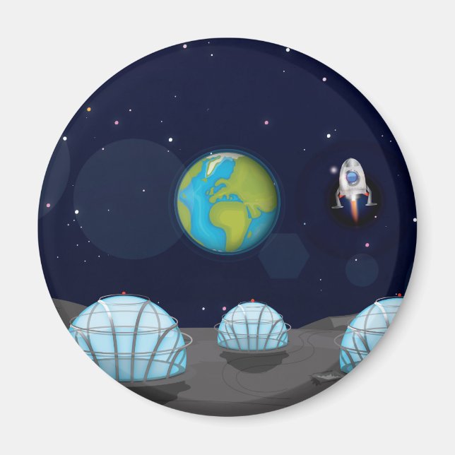 Moonbase Magnet (Front)
