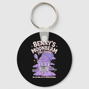 Moonbeam Ice Cream Desert Scoop Psicle  Keychain