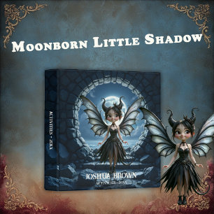 Moonborn Little Shadow, the Cute Gothic Fairy  Binder