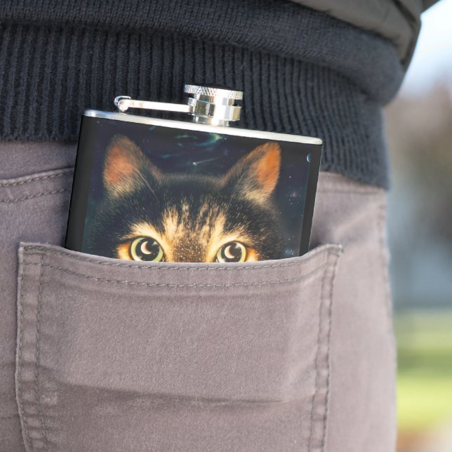 MoonCat Hip Flask (In Situ)