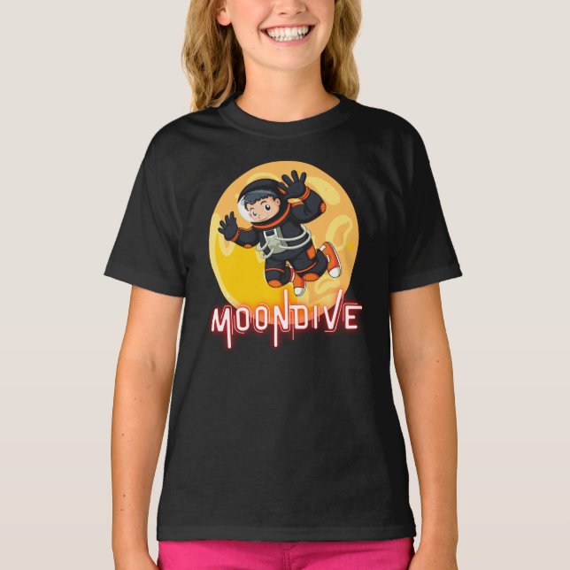 MOONDIVE - SPACE ASTRONAUT T-Shirt (Front)