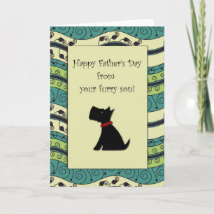 .::MoonDreams:. Happy's Day Black Dog Card