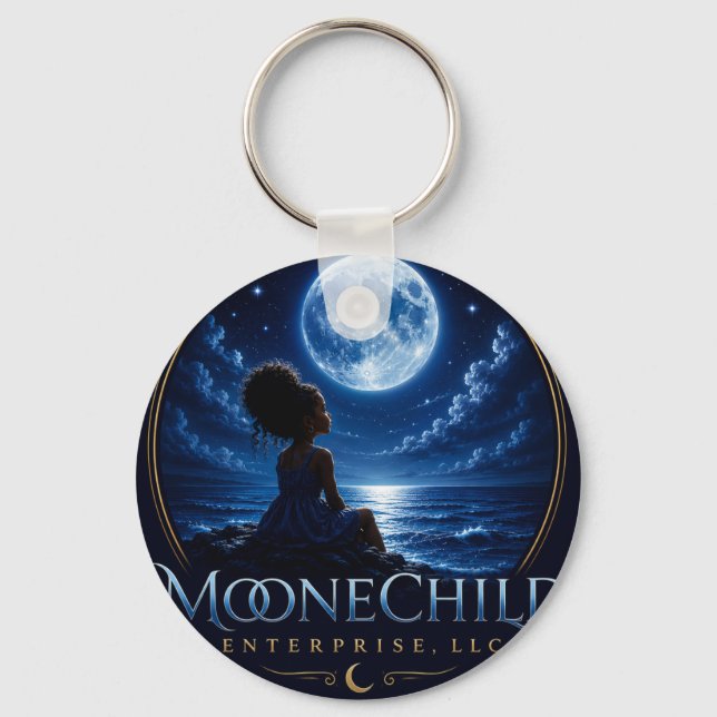 MooneChild Swag Collection Keychain (Front)