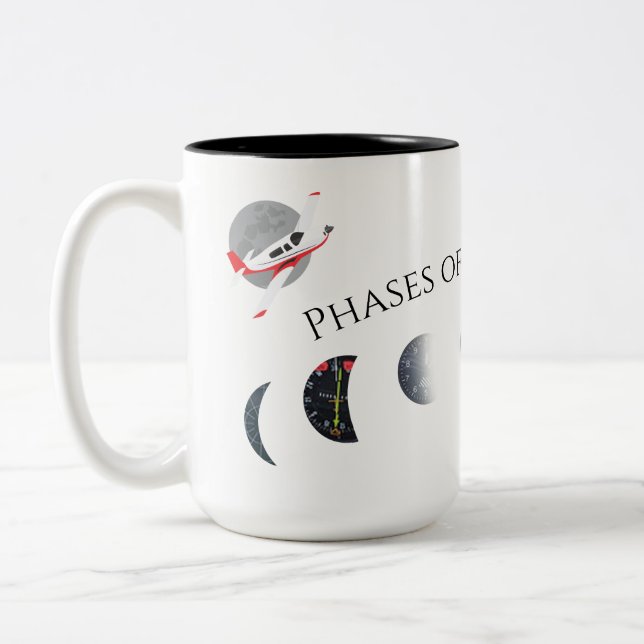 Mooney Airplane coffee cup (Left)