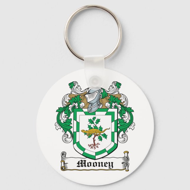 Mooney Family Crest Keychain (Front)