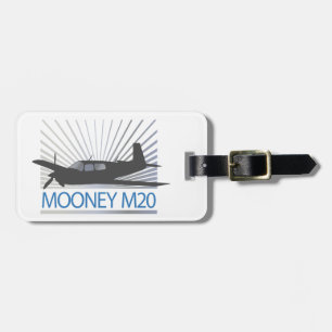 Mooney M20 Aircraft Luggage Tag
