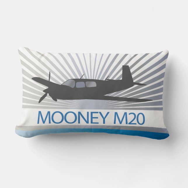 Mooney M20 Aircraft Lumbar Pillow (Front)