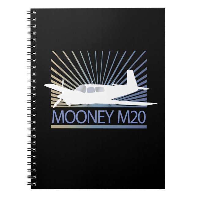 Mooney M20 Aircraft Notebook (Front)
