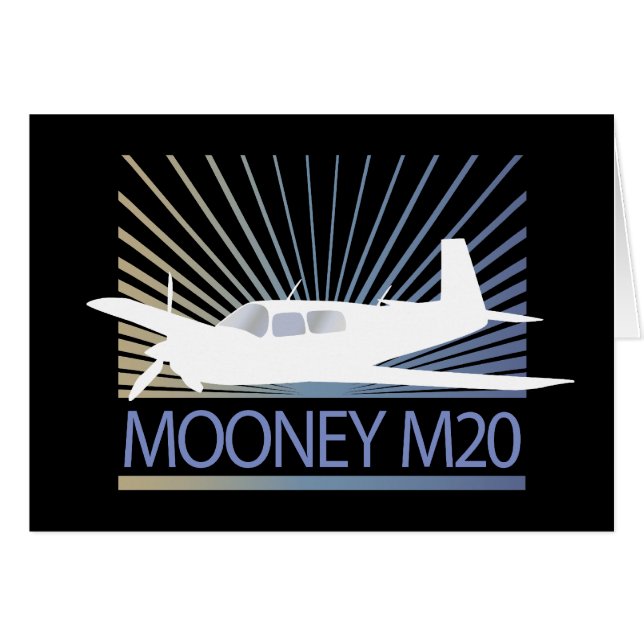 Mooney M20 Aviation (Front Horizontal)