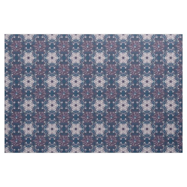 Moonflower Hawkmoth Mandala Fabric (Fat Quarter)