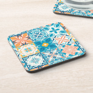 Moonflowers 2 beverage coaster