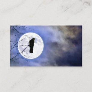 Moonglo Crow Business Card