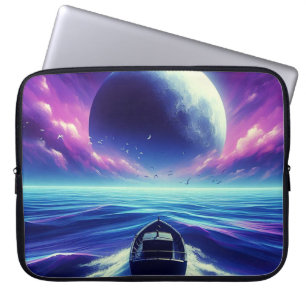 Moonight Ride Laptop Sleeve