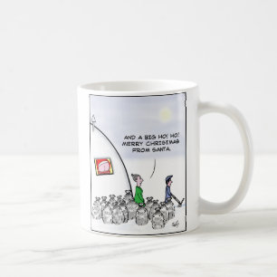Mooning Santa Coffee Mug