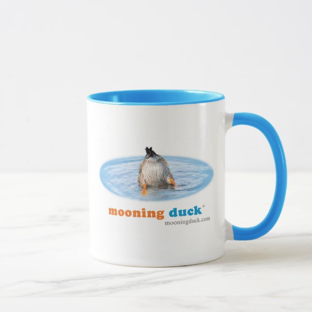 Mooningduck Ringer Mug (Right)