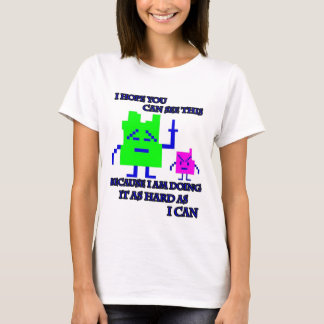 Mooninites Im doing it as hard as I can233 T-Shirt