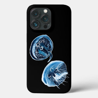 MoonJellyfish watercolor art iPhone 13 Pro Case