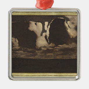 Moonlight, 1887 metal ornament