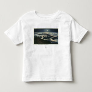 Moonlight Above the Clouds on Mount Washington Toddler T-shirt