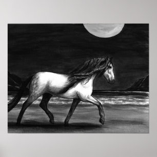 Moonlight Andalusion Poster