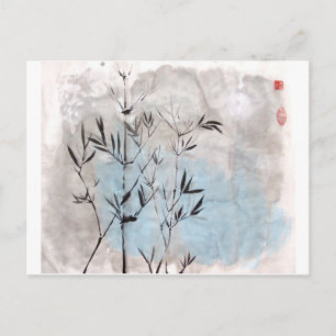 Moonlight Bamboo Postcard