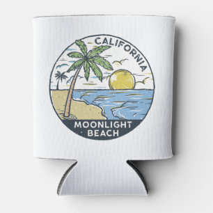 Moonlight Beach San Diego California Can Cooler