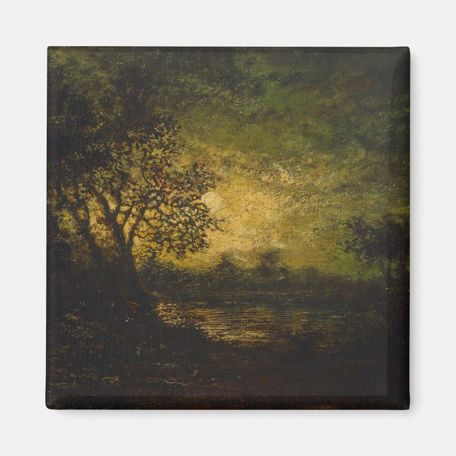 Moonlight (by Ralph Albert Blakelock) Magnet (Front)