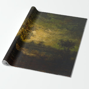 Moonlight (by Ralph Albert Blakelock) Wrapping Paper