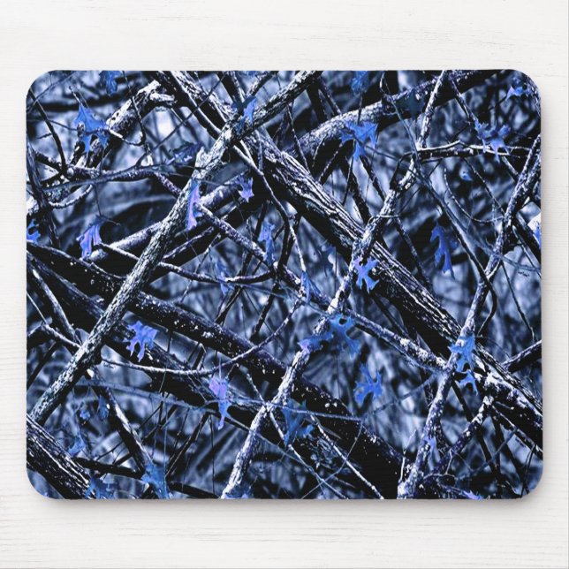 Moonlight Camo Mouse Pad (Front)