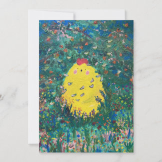 Moonlight Chicken - Acrylic  Invitation