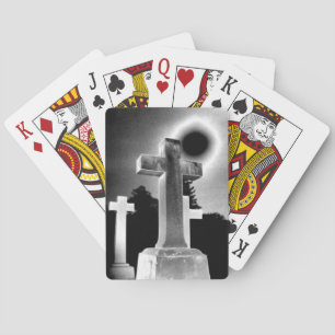 Moonlight Cross Playing Cards