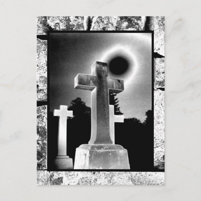 Moonlight Cross Postcard (Front)
