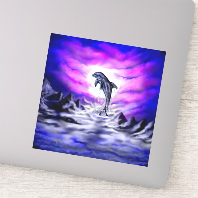 Moonlight Dolphin (Detail)