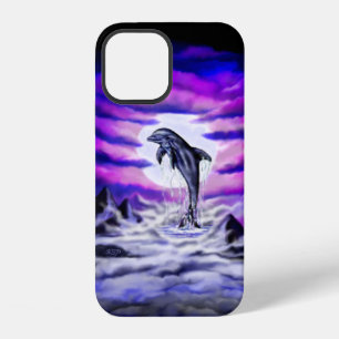 Moonlight Dolphin iPhone 12 Case