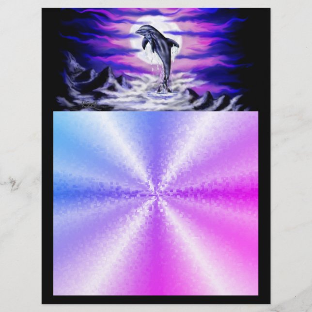 Moonlight Dolphin Letterhead (Front)