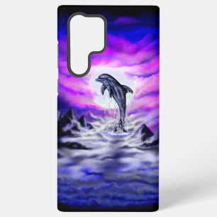 Moonlight Dolphin Samsung Galaxy Case