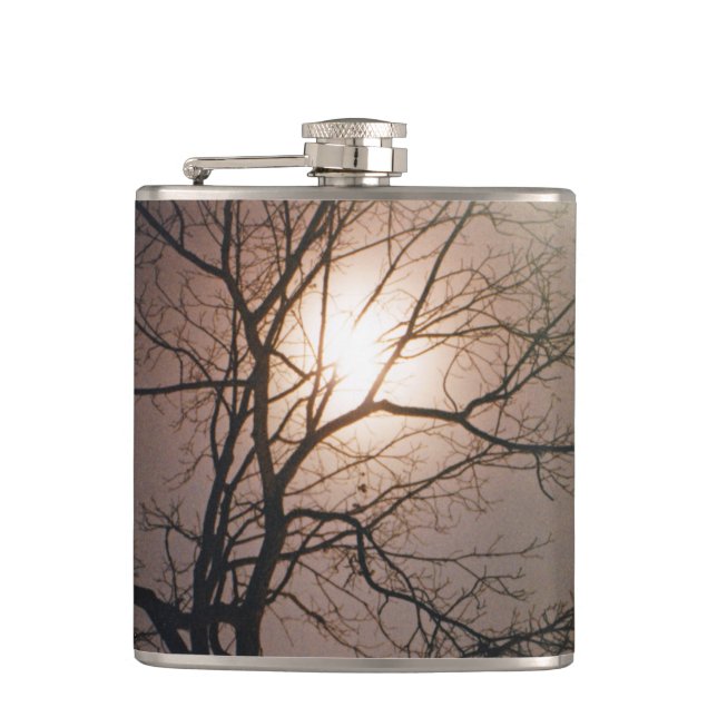 Moonlight Dream Hip Flask (Front)